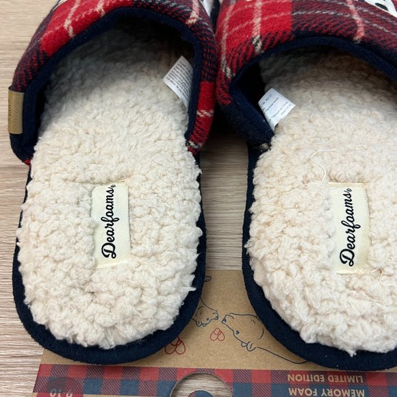 Dearfoams Men's Papa Bear Slipper Size Medium US 9-10 New - Picture 6 of 9